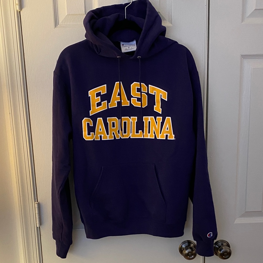 NWOT Champion Purple East Carolina Sweater